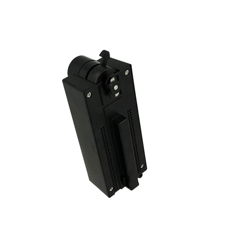 Testa Alimentazione Con Box Led Driver Colore Nero Per Faro Led Binario Mono Fase CB0080 CB7180 CB7280 CB7380