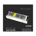 Alimentatore Dimmerabile CV 12V 100W Triac Dimmer Voltaggio Costante Per Striscia Led IP20 SKU-3256