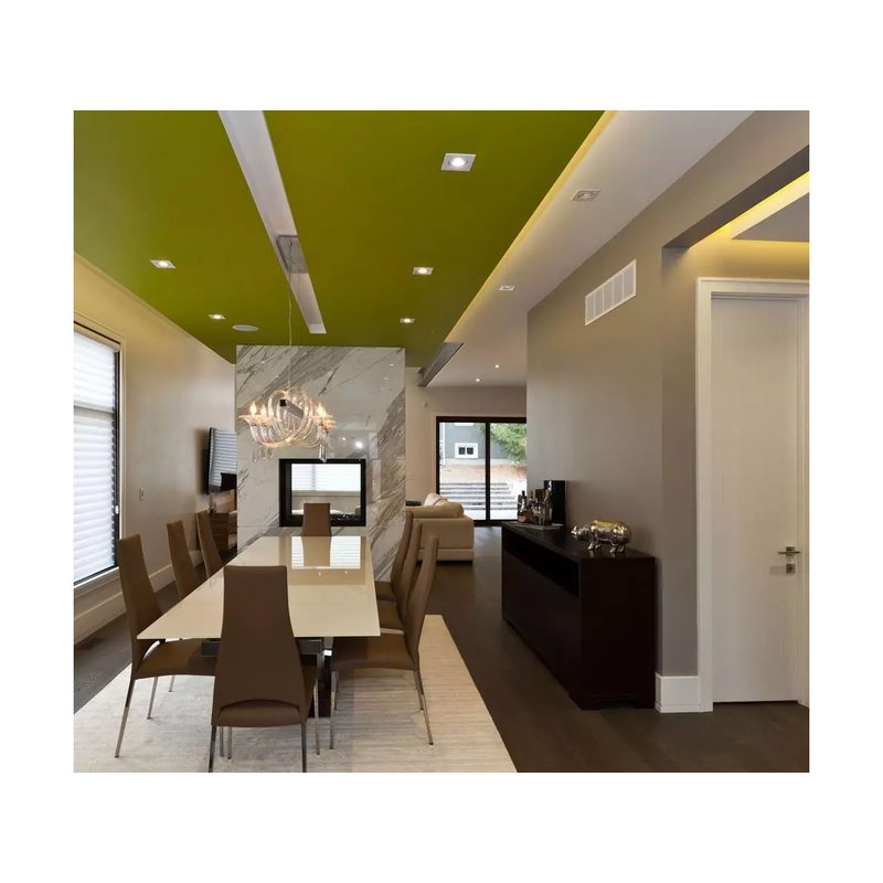Portafaretto Lampada Led GU10 Da Incasso A Scomparsa Corpo Quadrato 120X120mm In Gesso Bianco Verniciabile SKU-3641