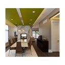 Portafaretto Lampada Led GU10 Da Incasso A Scomparsa Corpo Quadrato 120X120mm In Gesso Bianco Verniciabile SKU-3641