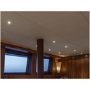 2 PZ Porta Faretti Led GU10 MR16 Rotondo Orientabile Con Molla Colore Cromato SKU-8940