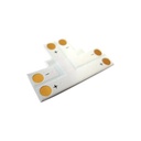 4 PZ Connettore Passo 10mm Forma T per Allungare e Curvare Striscia Led Mono Colore Larghezza 10mm