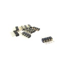 10 PZ Spina Colore Nero Maschio 4 Pin Per Connessione Striscia Led RGB Centralina Controller RGB