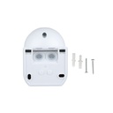 Sensore di Movimento a Infrarossi e Crepuscolare Montaggio a Parete Muro Carcassa Bianca Testa Orientabile 180 Gradi IP44 SKU-5088