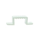 10 PZ Clip Fissaggio Rigido Passo 16X10mm Per Fissare Bobina Striscia Led Impermeabile