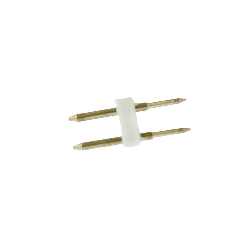 10 PZ Spina Da 2 Pin Passo 6mm Per Connessione Bobina Striscia Led Mono Colore Da 220V Con Alimentatore Trasformatore Raddrizzatore