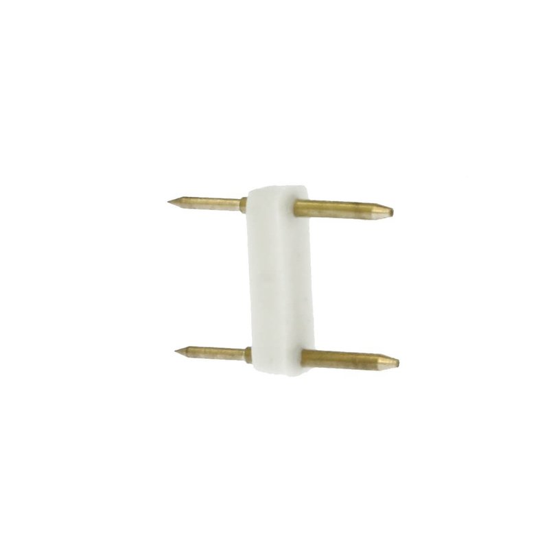 10 PZ Spina Da 2 Pin Passo 13,5mm Per Connessione Bobina Striscia Led Mono Colore Da 220V Con Alimentatore Trasformatore Raddrizzatore