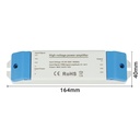 Amplificatore Led RGB e Mono Colore 220V 3X2A Per Striscia Led Alta Tensione Compatibile Con Centralina 12V 24V