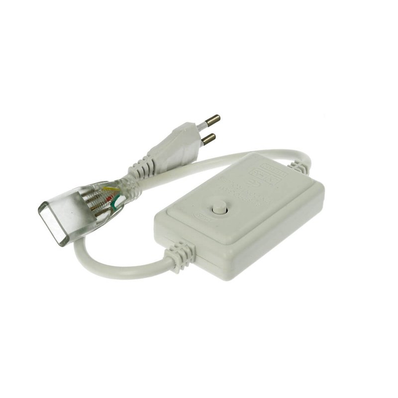 2 PZ Spina Alimentatore Trasformatore Raddrizzatore 4 Pin RGB Passo 12mm Con Mini Controller Per Bobina Led RGB 220V Fino a 50 Metri 500W