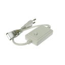 2 PZ Spina Alimentatore Trasformatore Raddrizzatore 4 Pin RGB Passo 12mm Con Mini Controller Per Bobina Led RGB 220V Fino a 50 Metri 500W