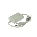 2 PZ Spina Alimentatore Trasformatore Raddrizzatore 4 Pin RGB Passo 13,5mm Con Mini Controller 8 Programmi Per Striscia Led RGB 220V