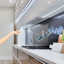 Interruttore Led Dimmer Touch Con Indicatore Led Blu 12V 24V 4A Memoria Anche Dopo Interruzione Corrente