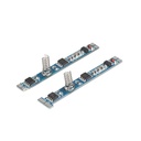 Mini Interruttore Led Dimmer Touch Slim Tagliabile Per Profilo Alluminio da 6mm fino 12mm Con Led Blu 12V 24V 4A