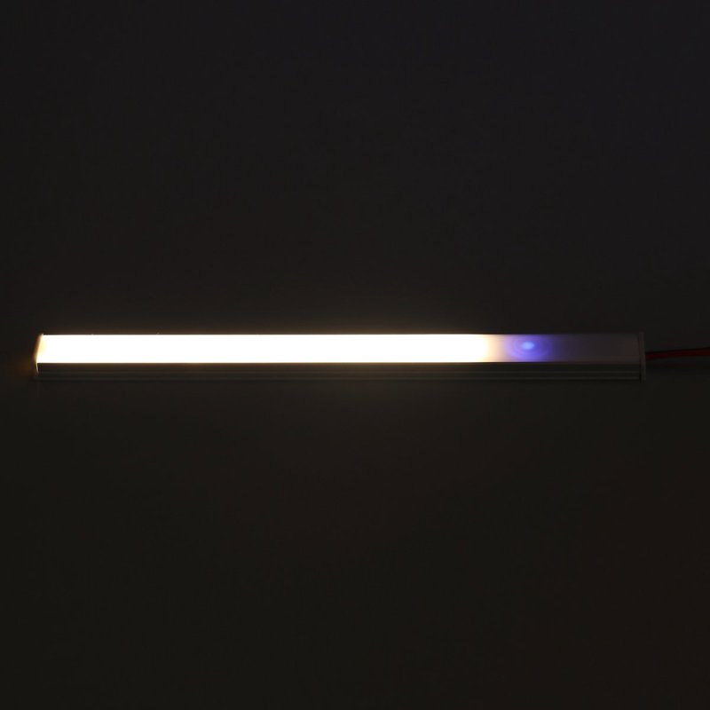 Mini Interruttore Led Dimmer Touch Slim Tagliabile Per Profilo Alluminio da 6mm fino 12mm Con Led Blu 12V 24V 4A