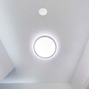 Sensore di Movimento a Microonde 1000W Rilevamento a 360° Montaggio a Plafone SKU-23163