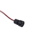 Micro Pulsante Illuminazione LED Regolabile Interruttore con Funzione Dimmer e Memoria Input 12V-24VDC Output 12-24VDC Corrente 4A Impermeabile IP65 30cm