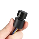Micro Pulsante Illuminazione LED RGB con Funzione Dimmer CCT con Memoria 12-24VDC Corrente 3A/CH IP65 Interruttore Controllo Versatile dell'Illuminazione con Doppio Click Triplo Click e Rotazione del Pulsante