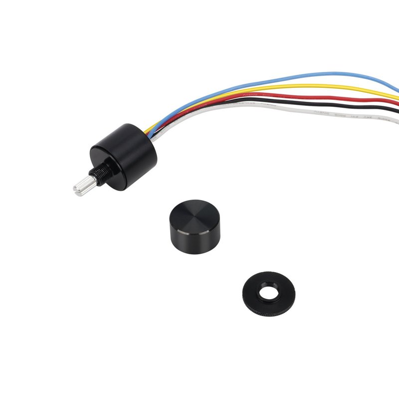 Micro Pulsante Illuminazione LED RGB con Funzione Dimmer CCT con Memoria 12-24VDC Corrente 3A/CH IP65 Interruttore Controllo Versatile dell'Illuminazione con Doppio Click Triplo Click e Rotazione del Pulsante