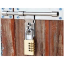 Lucchetto A Combinazione A 4 Cifre Altezza Anello 20mm Per Valigia Zaino Armadietto Casetta