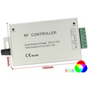 Centralina RF Audio Controller Strip Led RGB Cambio Colore A Ritmo Di Musica DC5V 12V 24V Frequenza 433MHz Telecomando Incluso