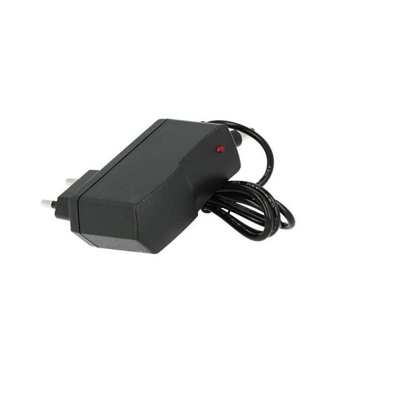 Trasformatore Alimentatore CV Con Spina da Presa Casa AC220V a DC 12V 1A 12W Colore Nero