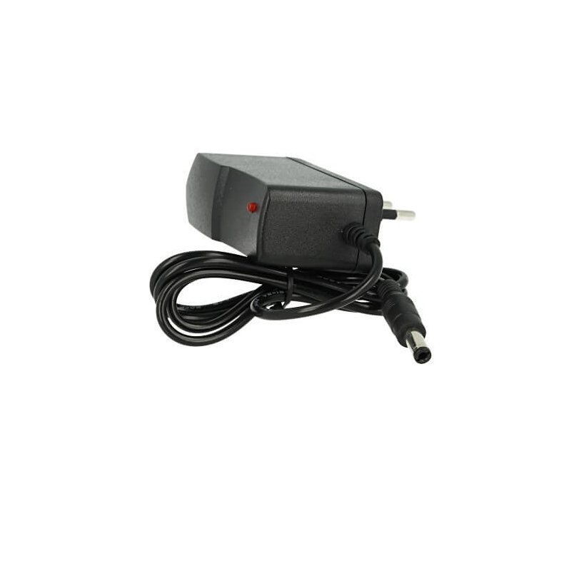Trasformatore Alimentatore CV Con Spina da Presa Casa AC220V a DC 12V 1A 12W Colore Nero