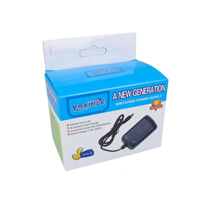 24V Trasformatore Alimentatore 24W 1A Con Spina da Presa Casa Da 220V a DC 24V Colore Nero