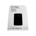 Portable Power Bank 5000mAh Colore Nero Batteria Litio Esterna Portatile Con 2 USB 5V 2,1A SKU-8193