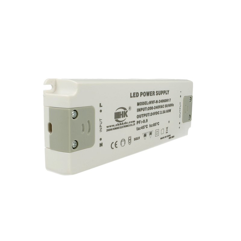 Alimentatore Trasformatore CV 60W 24V 2,5A Super Slim Solo 22mm Spessore