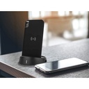 Portable Power Bank 8000 mAh con Display e Supporto Di Ricarica a Poggio Da Tavolo Wireless Colore Nero SKU-8863