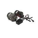 Kit Lenticolare Full Led Proiettore Bi-Led 3 Pollici 35W Universale Retrofit Per Toyota Highlander Ford Everest Jeep Cherokee Con Led Driver Incorporato