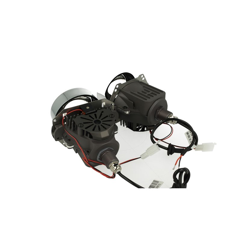 Kit Lenticolare Full Led Proiettore Bi-Led 3 Pollici 35W Universale Retrofit Per Toyota Highlander Ford Everest Jeep Cherokee Con Led Driver Incorporato