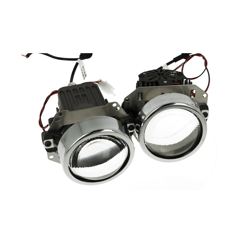 Kit Lenticolare Full Led Proiettore Bi-Led 3 Pollici 35W Universale Retrofit Per Toyota Highlander Ford Everest Jeep Cherokee Con Led Driver Incorporato