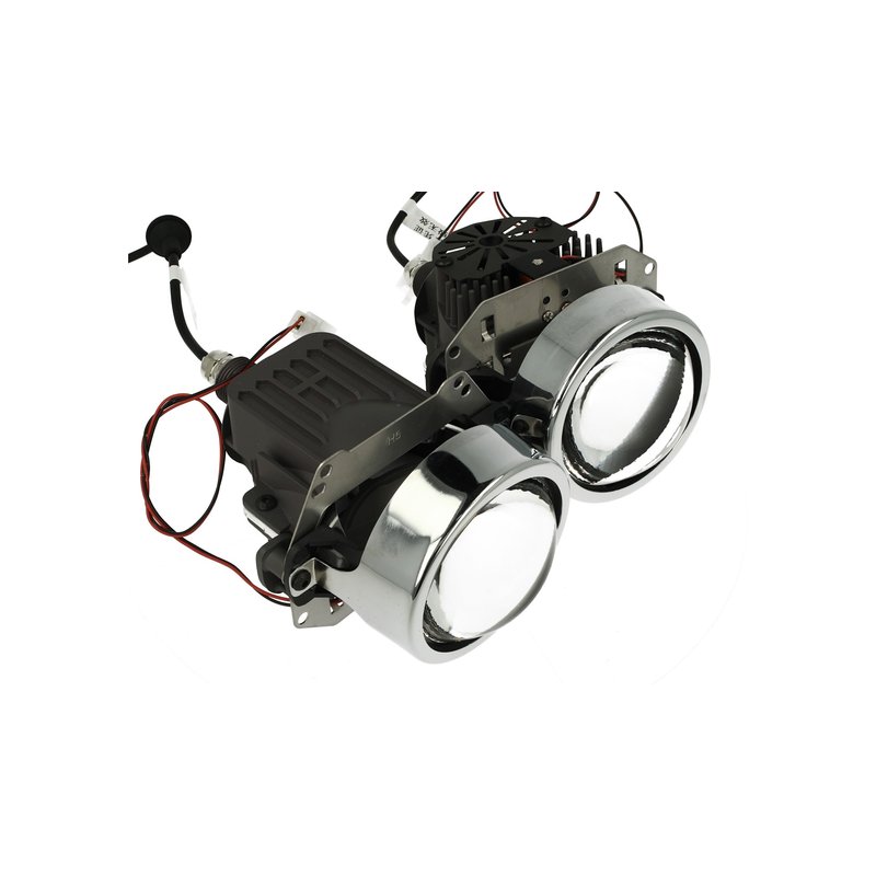 Kit Lenticolare Full Led Proiettore Bi-Led 3 Pollici 35W Universale Retrofit Per Toyota Highlander Ford Everest Jeep Cherokee Con Led Driver Incorporato