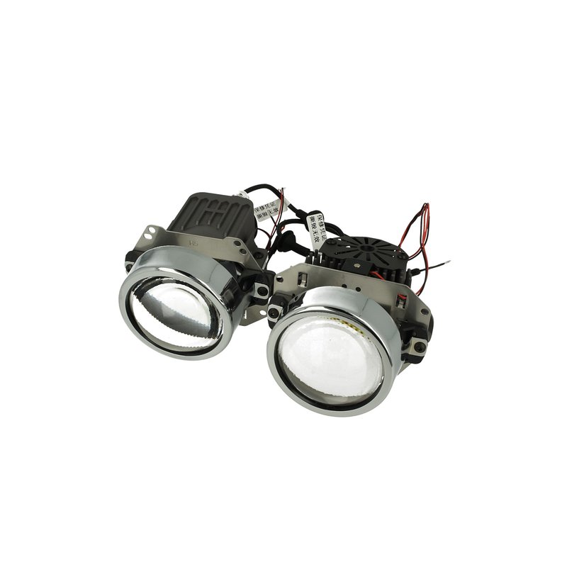 Kit Lenticolare Full Led Proiettore Bi-Led 3 Pollici 35W Universale Retrofit Per Toyota Highlander Ford Everest Jeep Cherokee Con Led Driver Incorporato