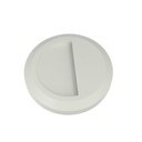 Faretto Luci Led Segnapasso Rotondo Carcassa Bianca 2W Bianco Neutro IP65 Montaggio a Plafone SKU-1314