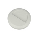 Faretto Luci Led Segnapasso Rotondo Carcassa Bianca 2W Bianco Neutro IP65 Montaggio a Plafone SKU-1314