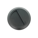 Faretto Luci Led Segnapasso Rotondo Carcassa Nera 2W Bianco Neutro IP65 Montaggio a Plafone SKU-1316