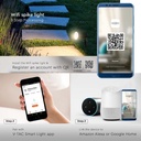 Faretto LED da Giardino 7W con Picchetto RGB 3in1 + CCT WiFi Colore Nero IP65 SKU-3014