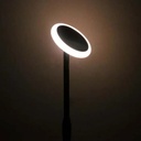 Piantana Solare LED da Giardino 8W con sensore crepuscolare Colore Bianco e Nero 3000K IP65 SKU-6670