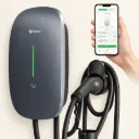 GONEO Combi Plus Wallbox Auto Elettrica 7kW Monofase 32A, Cavo Tipo 2 da 7M, WIFI APP, RFID IK08 IP65, Bilanciamento Carico, Tipo A 30 mA + DC 6 mA