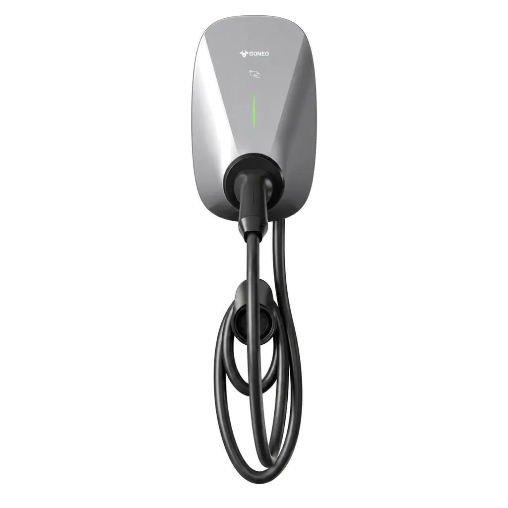 GONEO Combi PRO Wallbox Auto Elettrica 22kW Trifase 32A, Cavo Tipo 2 da 7M, WIFI 4G APP, RFID IK10 IP65, Bilanciamento Carico, Tipo A 30 mA + DC 6 mA