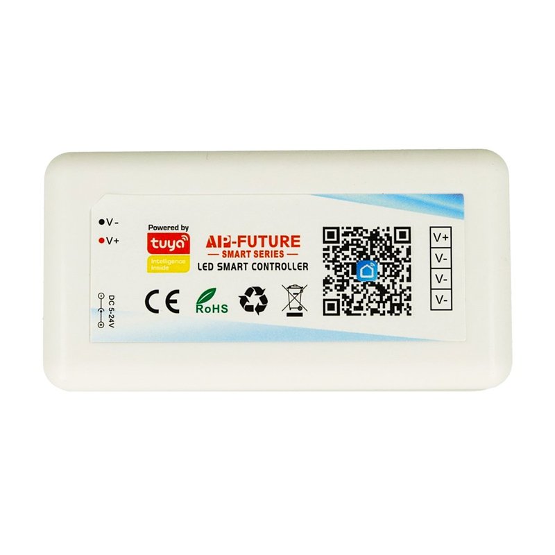 Mini Centralina Tuya Smart Controller Wi-Fi Led Dimmer Mono Colore Compatibile Con Alexa Google Home