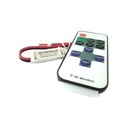 Mini Controller Bobina Led Mono Colore Dimmer Con Telecomando Wireless 12V 24V 72W RF101