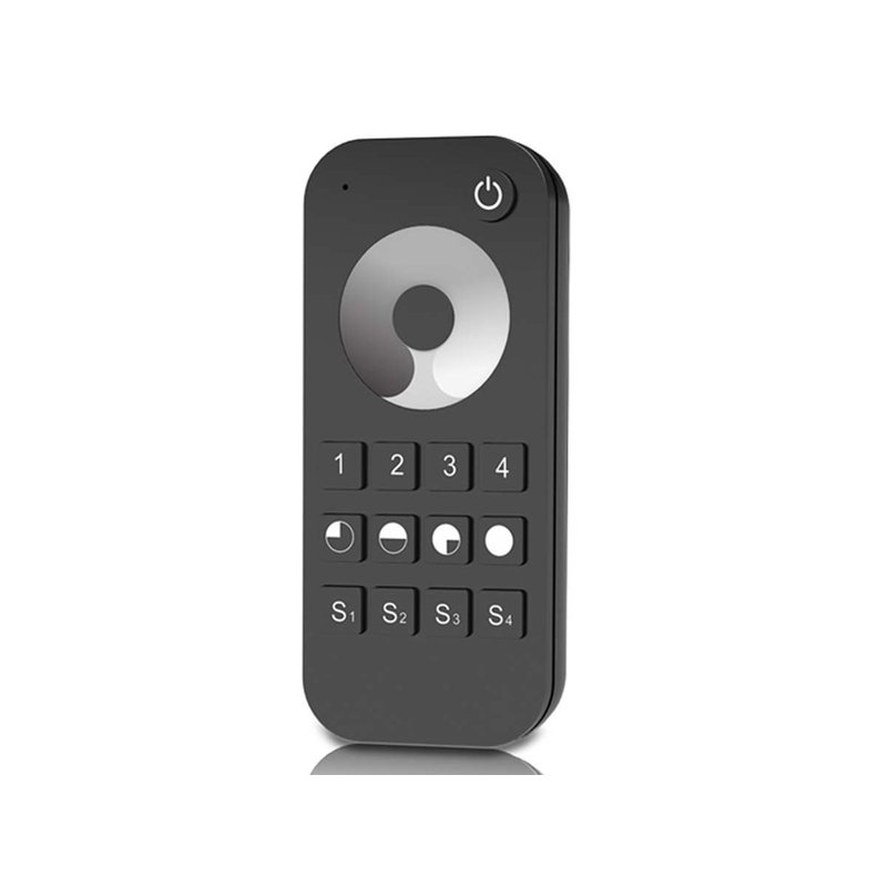 Telecomando RF 2.4GHz Radiocomando Dimmer Con Disco Touch Per 4 Zone Magnetico Compatibile Con Alimentatore Skydance RT6