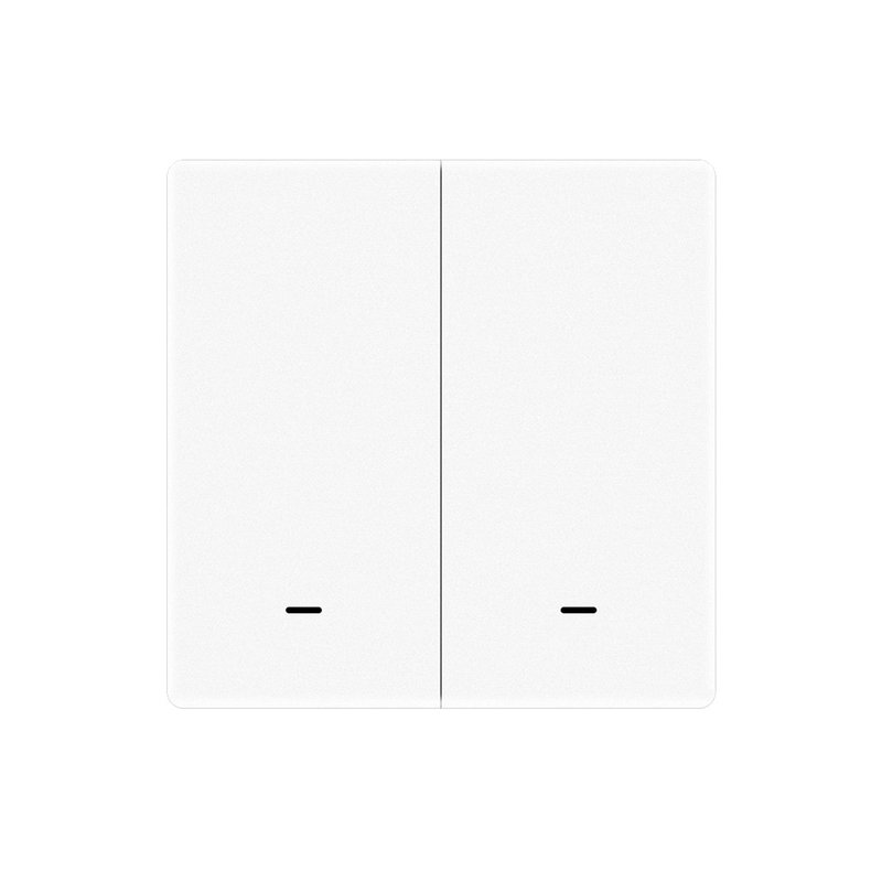 ZigBee Interruttore Wireless 2 Tasti Con 9 Scene Switch App Tuya Alimentazione Con Pile