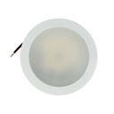 Mini Faretto Led Da Incasso Rotondo Carcassa Bianca 5W AC/DC 12V DC 24V Foro 60mm D68X15mm