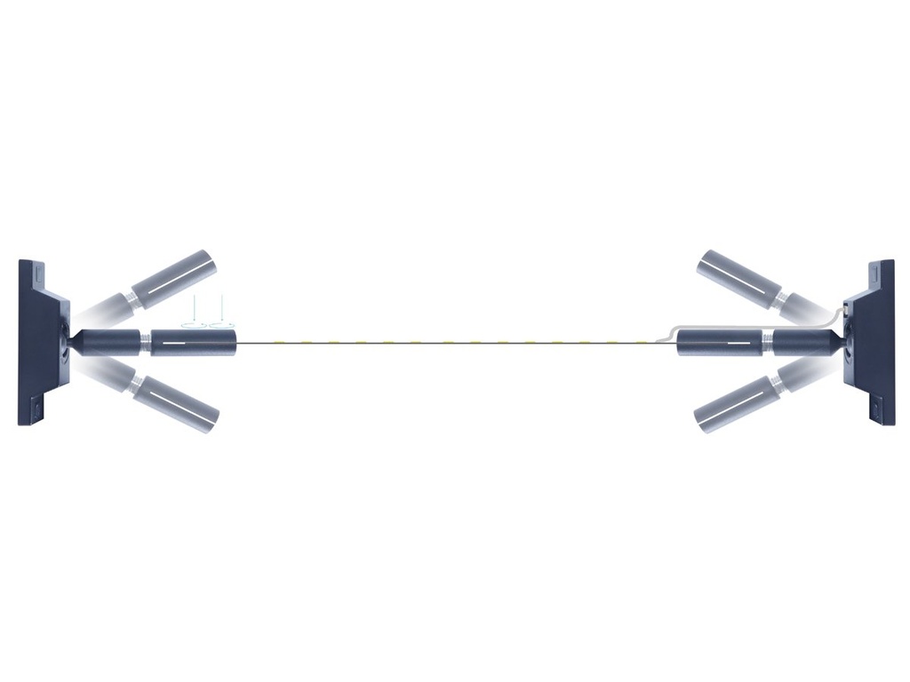 Profilo Barra In Ferro Banda In Acciaio Larghezza 16mm Piatto 0,5mm da 25 Metri Per Sistema Tensostruttura Luce Led StarLine