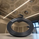 Sistema Illuminazione Cavi Tesi StarLine - Banda in Acciaio 25 Metri StarLine per Sistema Illuminazione Cavi Tesi, Profilo 16mm Spessore 0,5mm per Strisce LED