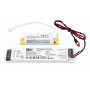 Kit Emergenza LED, Modulo Conversione Emergenza per Lampade LED con Driver Separato, 2,3W 6–54V 383–42mA, Autonomia 3 Ore, Batteria LiFePO4 3,2V 3,6Ah, IP20
